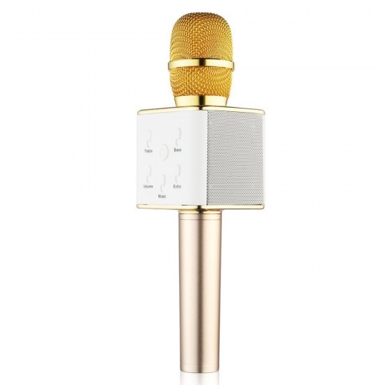 90.30 - Microfon Wireless, M1 cu Boxe Integrate pentru Karaoke, Redare mp3, Bluetooth - Microfoane